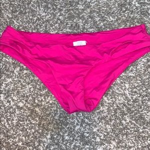 Becca pink bikini bottoms